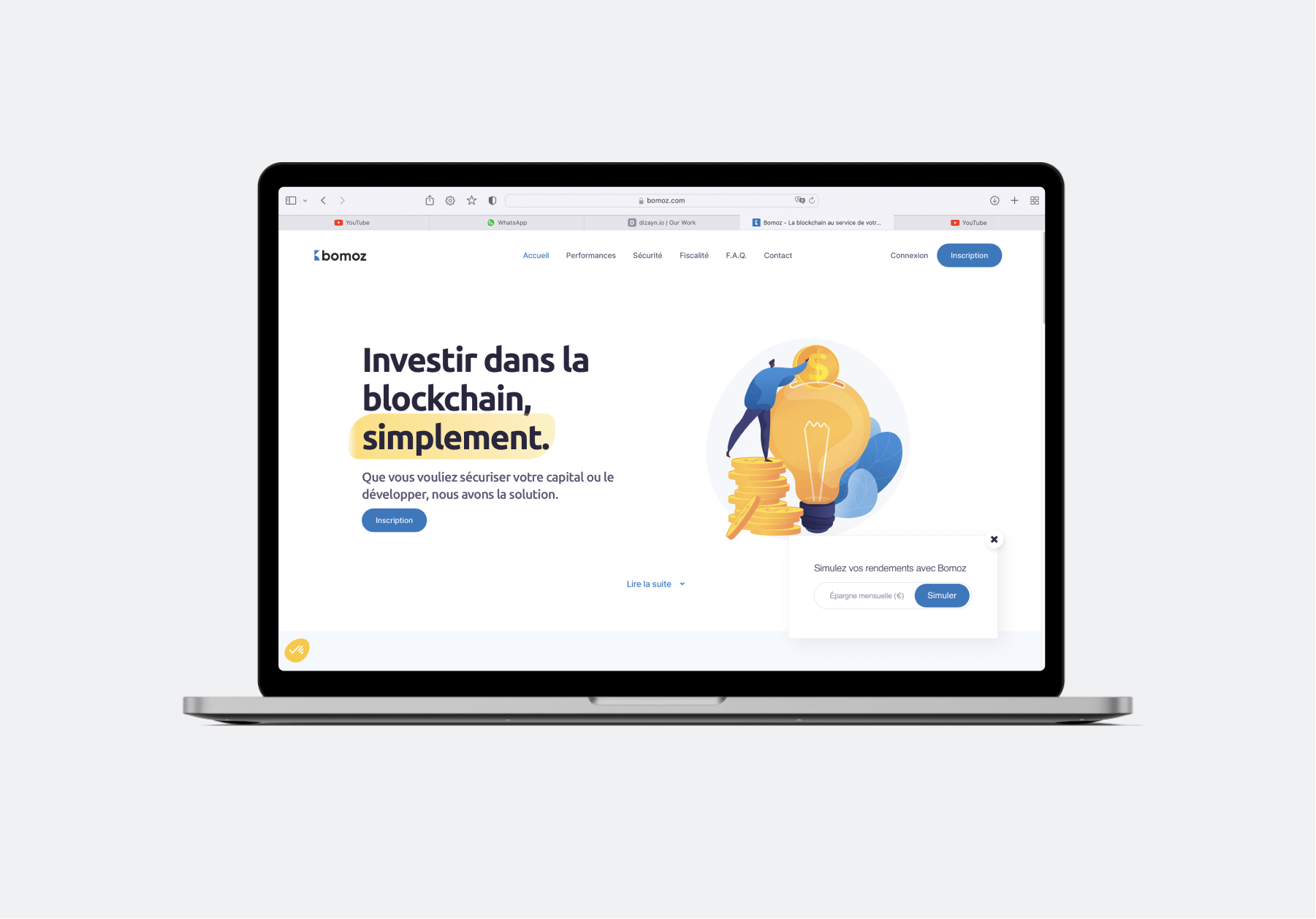 Web 3.0 Website | Bomoz - Website Development | dizayn.io Creative studio