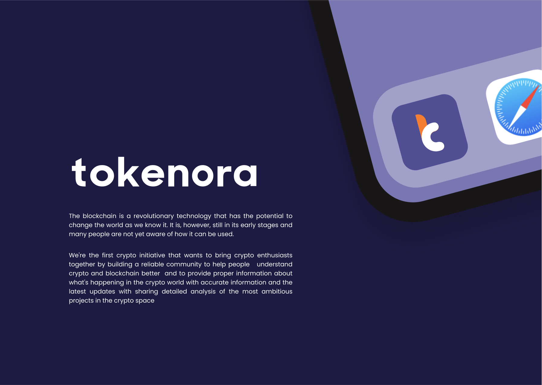 Web 3.0 Social Media app | Tokenora - UI | dizayn.io Creative studio