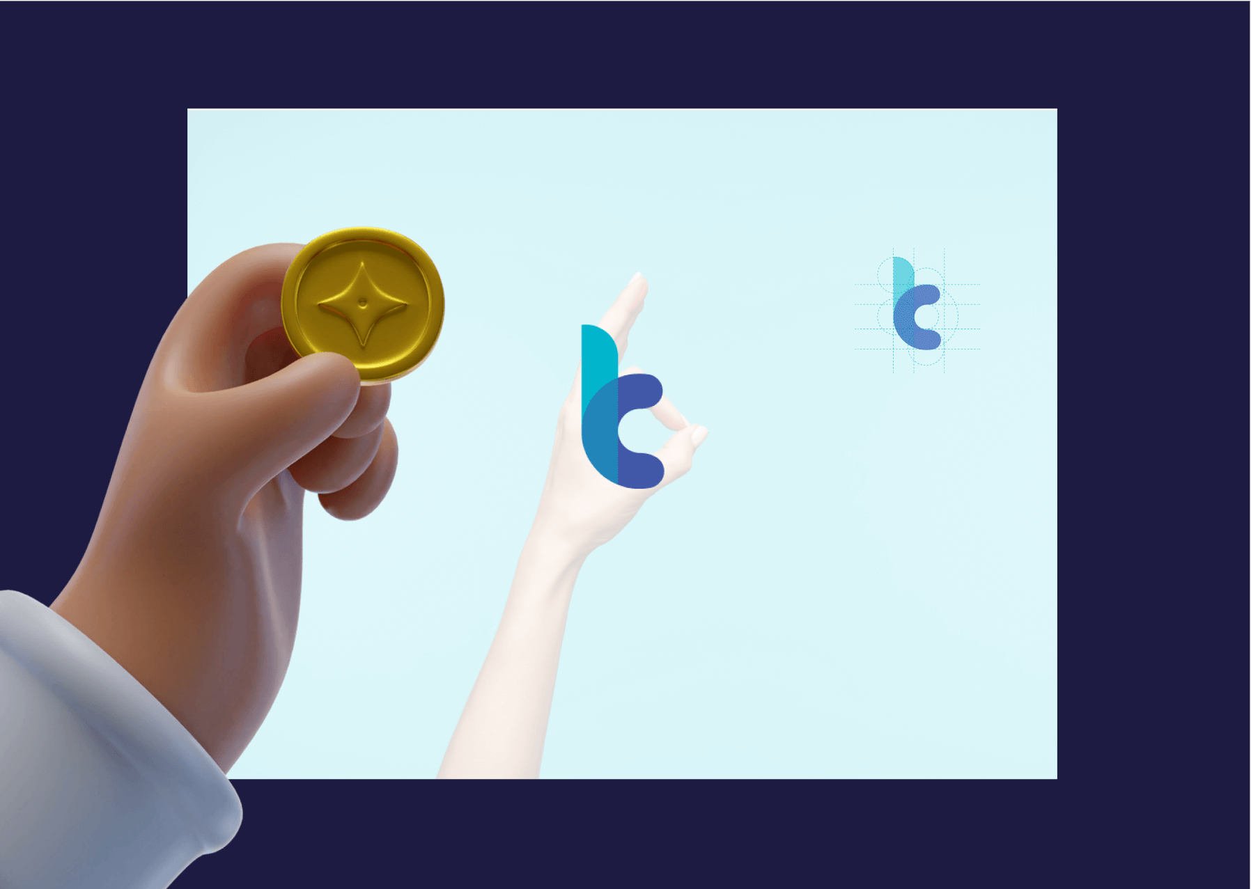 Web 3.0 Social Media app | Tokenora - Logo | dizayn.io Creative studio